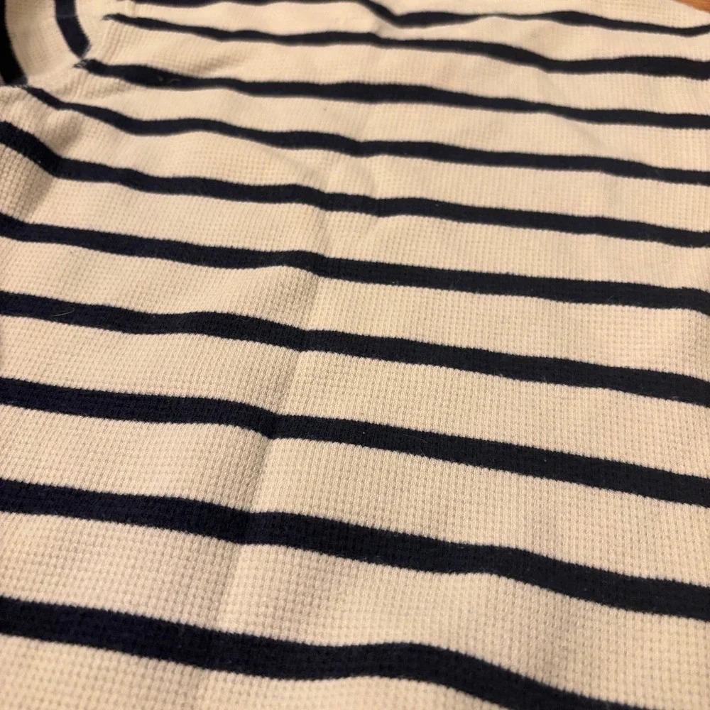OshKosh B'gosh Baby‎ Boys Striped Thermal Long Sleeve Shirt Size 18 Months